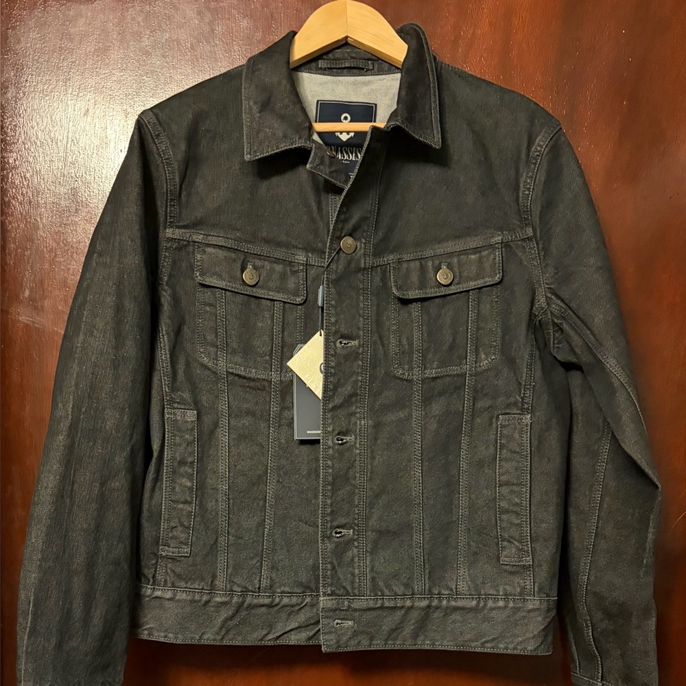 Men's Onassis Black Denim Jacket